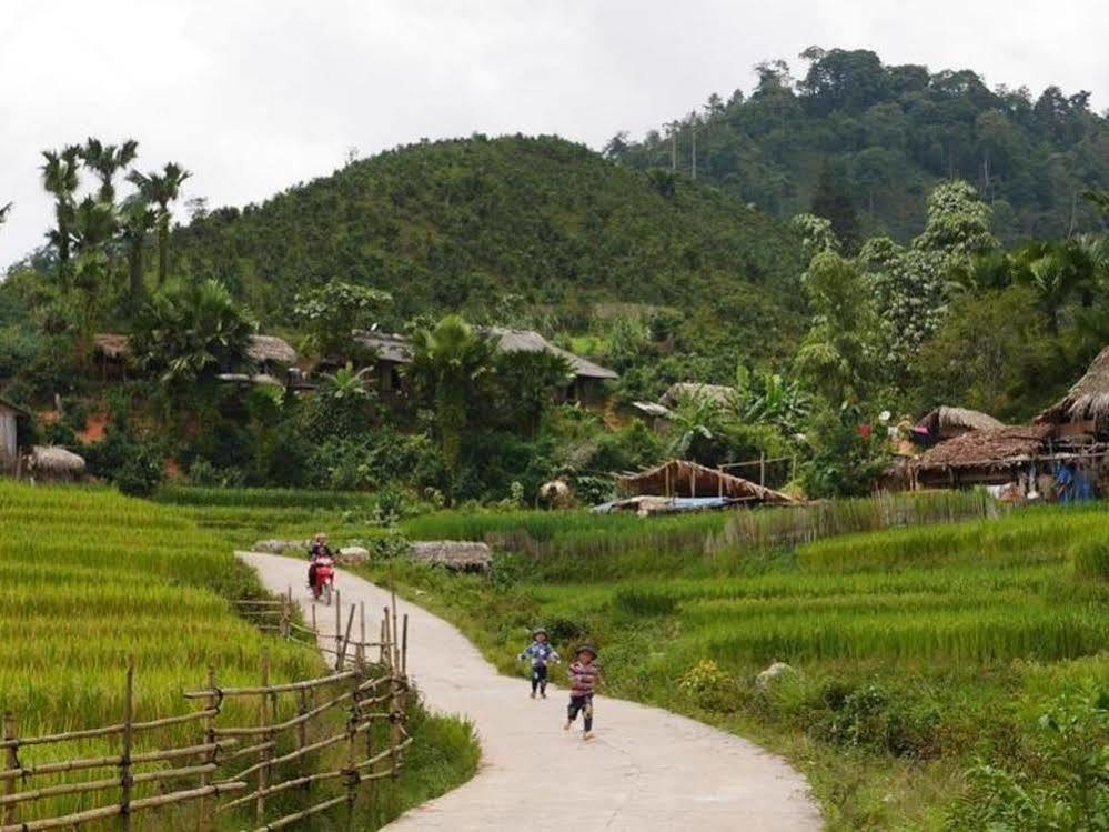 Ngan Nga Bac Ha Hotel Eksteriør billede